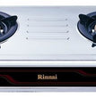 Rinnai 2 Brass Burner Gas Stove | Top Detachable |Stainless Steel