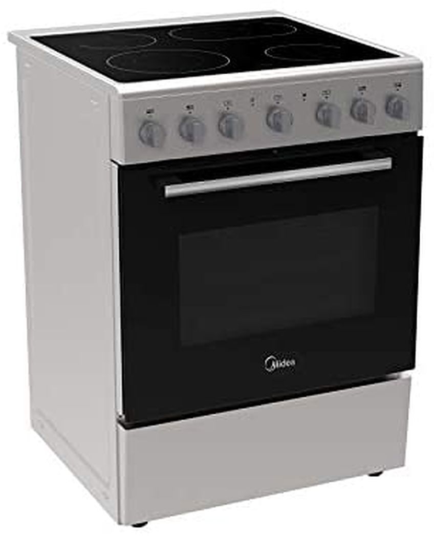 Midea 60 X 60 cm Cerami Cooker with Full Safety, Silver - VC6814