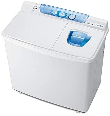 Hitachi- Washer, 9Kg Dryer Semi Autometic White Washing Machine