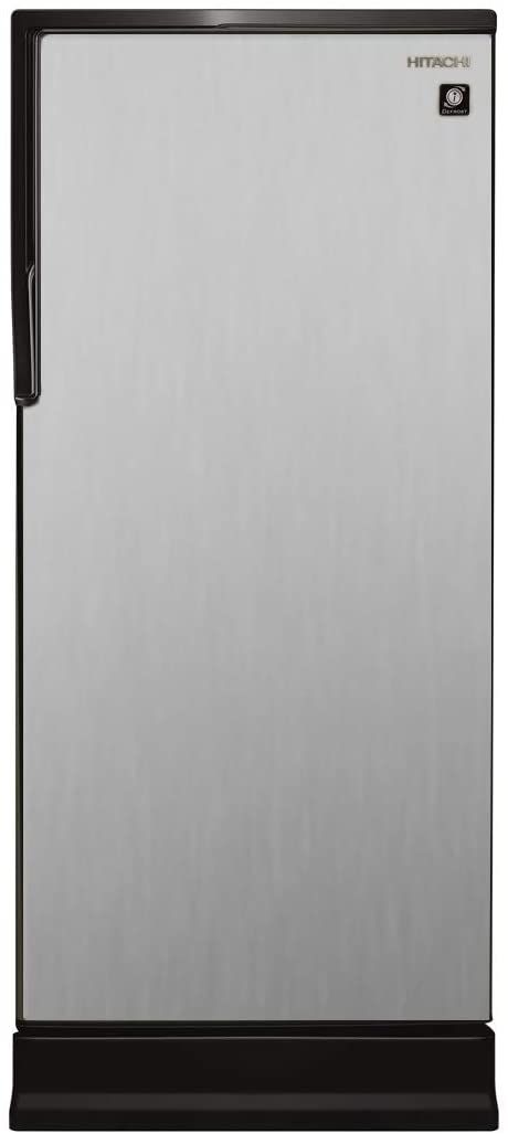 Hitachi Single Door Refrigerator,200L gross, Electronic Control By Dual Sensor Platinum Silver
