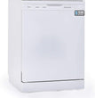 Roll over image to zoom in Midea 6 Programs, 12 Place Settings Free Standing Dishwasher, White - WQP12-5203-W