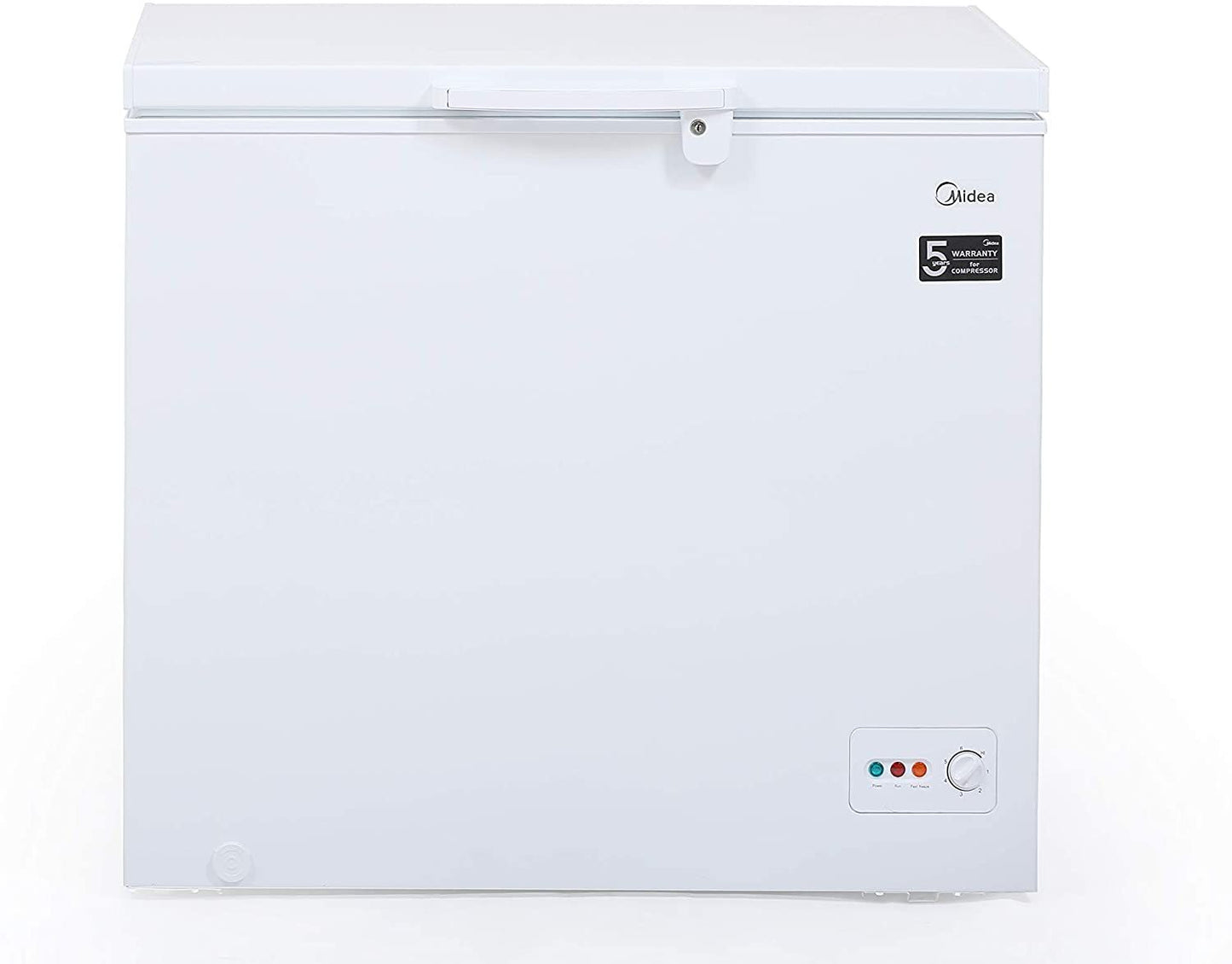 Midea HS324C Chest Freezer White Color 249 Ltr Gross Capacity