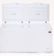 Midea HD670C Chest Freezer White Color 512 Ltr Gross Capacity 2 Door