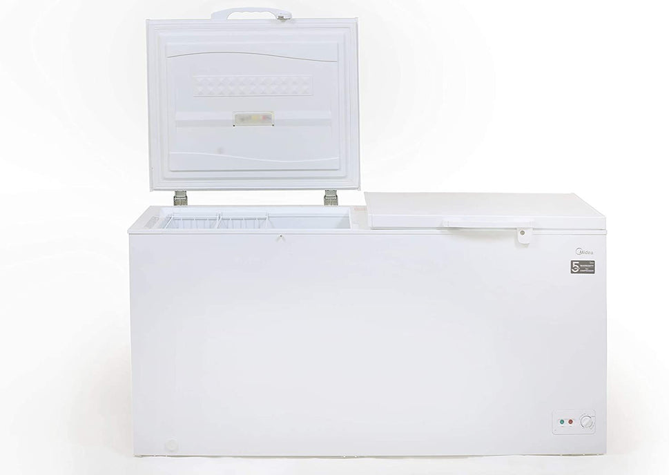 Midea Chest Freezer White Color, 702 Ltr Net Capacity, 2 Door, HD933CN