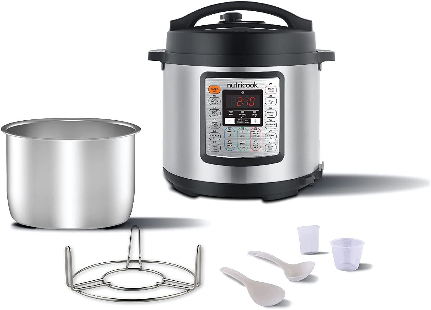 Nutricook - Smart Pot Eko 9-in-1 Electric Pressure Cooker 6L