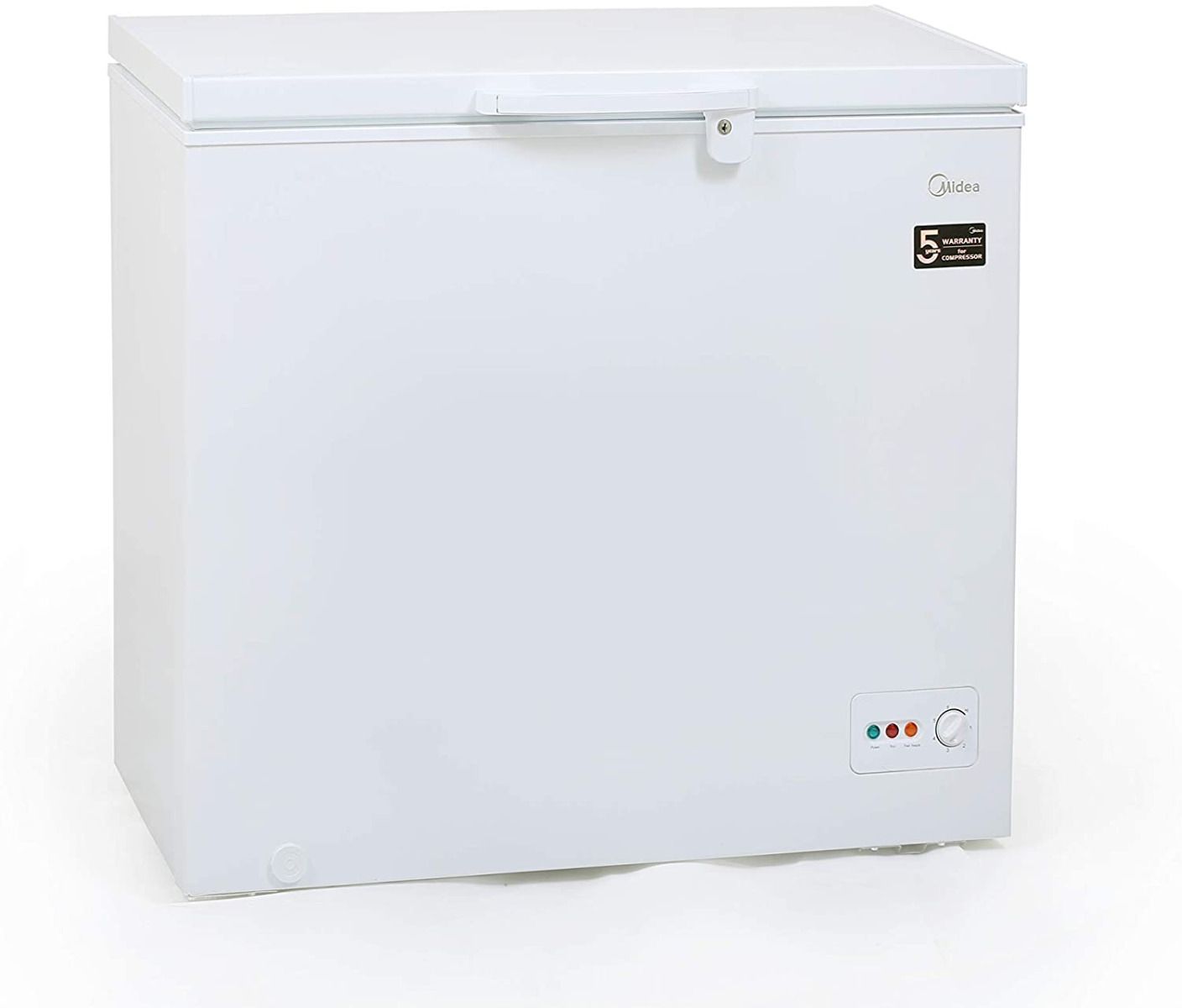 Midea HS324C Chest Freezer White Color 249 Ltr Gross Capacity