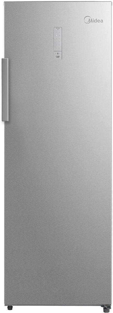 Midea HS312FWES Upright Freezer Stainless Steel Finish Convertible Freezer to Fridge