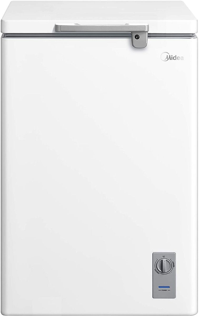 Midea 131 Liters Chest Freezer, White - HS131CN