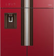 Hitachi,760L gross, Big French Refrigerator wit Inverter, Premium Glass Red, RW760PUK7GRD