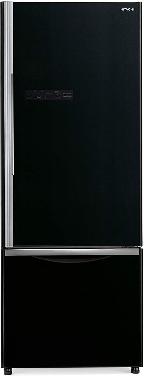 Hitachi,600L Bottom Freezer Inverter Control, Glass Black, RB600PUK6GBK