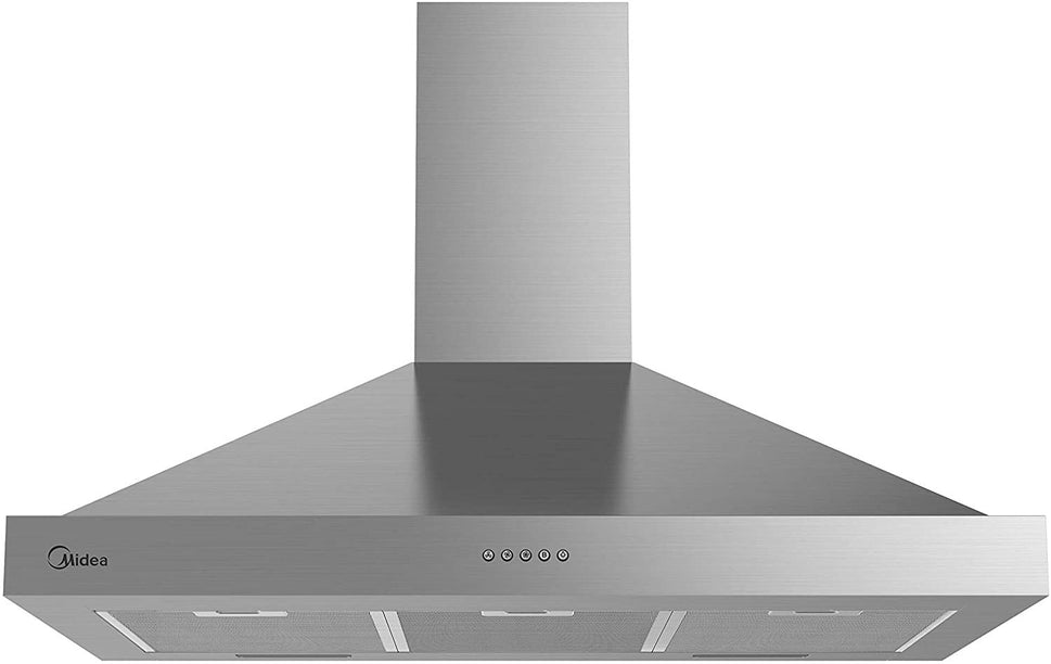 Midea 90 x 60cm Chimney Hood, Stainless Steel