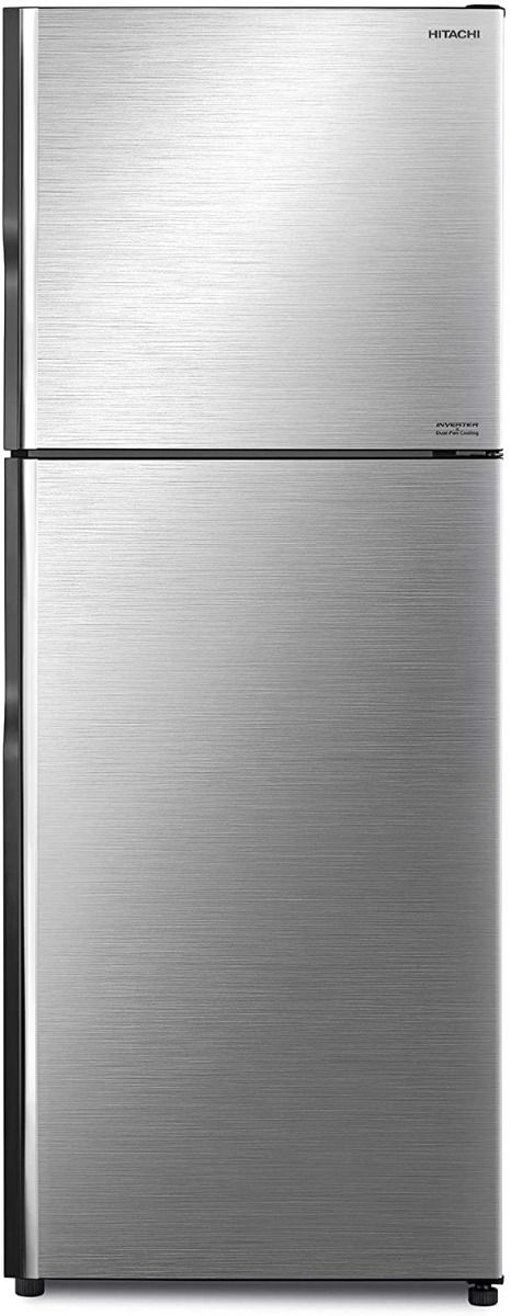 HITACHI 500 Liters Top Mount Refrigerator, Brilliant Silver - RV500PUK8KBSL