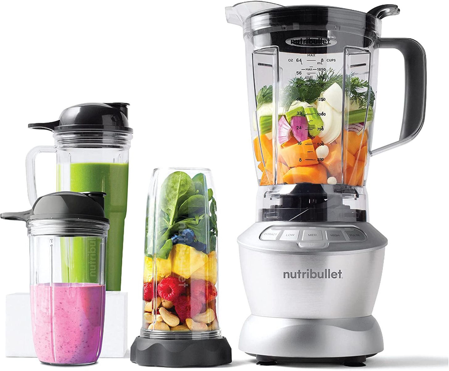 NutriBullet - Full Size Blender + Combo 1200W 11pcs Set