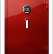 Shinjin  - Safes Fire Resistant Safe, Model Vgf-1570 Signal Red With Electronic Lock