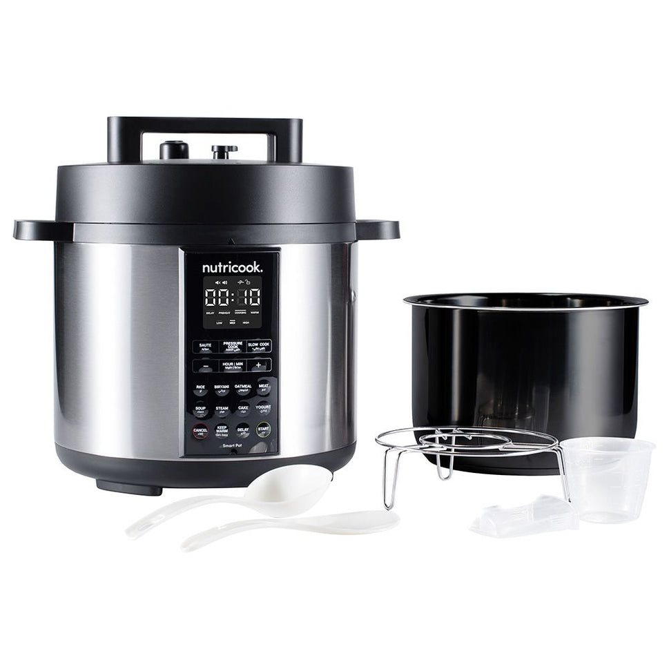 Nutricook - Smart Pot 2 Electric 9-in-1 Pressure Cooker 6L