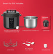 Nutricook - 9-in-1 Smart Pressure Cooker 8L, 1200W - Black
