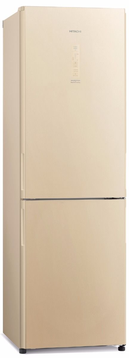 Hitachi 410ltr Bottom Freezer Refrigerator, Beige, RBG410PUK6X