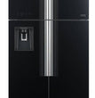 Hitachi 760Ltr Inverter Class French Door Refrigerator Glass Black Color RW760PUK7GBK