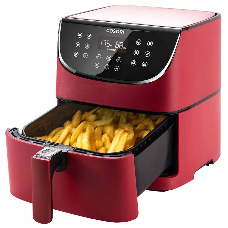 Cosori - LED Touch Digital Screen Large Air Fryer 5.5L CP158 - Red