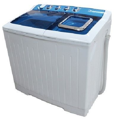 Midea 10 Kg Twin Tub Semi Automatic Washing Machine, White