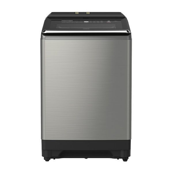 Hitachi 25kg Top Load Washing Machine | Auto Dose System | Dual Jet Series | SFP250ZFVAD3CGXSS | Stainless Steel Color
