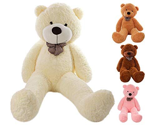 Paddington 47" Giant Teddy Bear (White Color) 120 CM