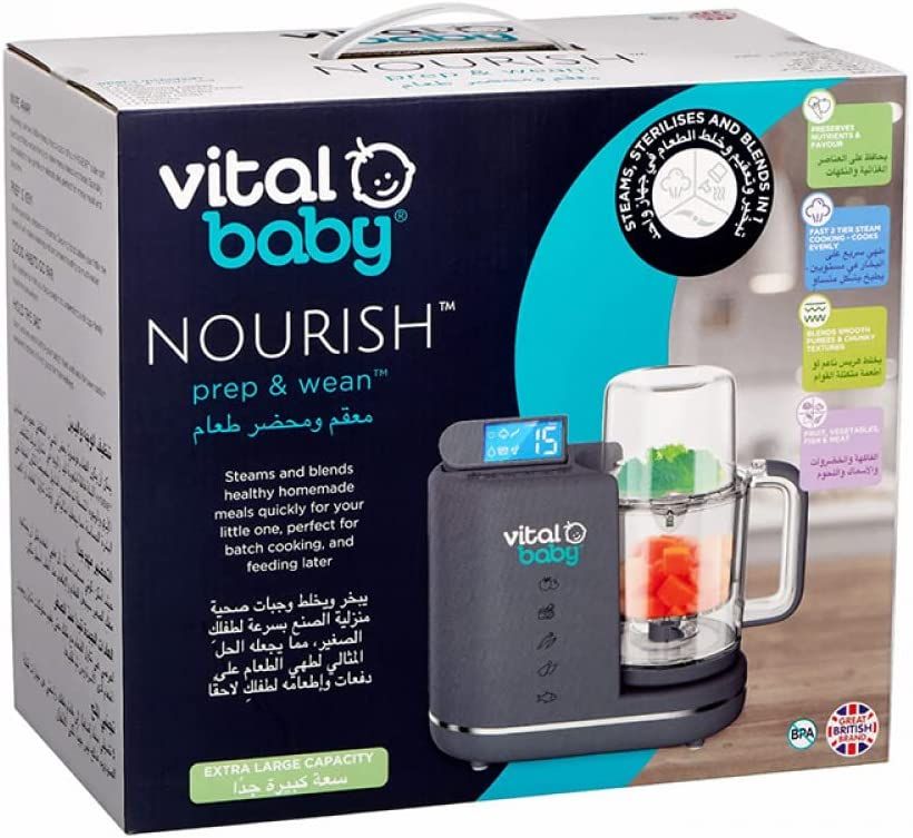 Vital Baby - Nourish Prep and Wean Steamer and Warmer